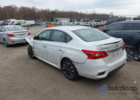 2017 Nissan Sentra Sr from USA, damaged, VIN 3N1AB7AP9HY217652